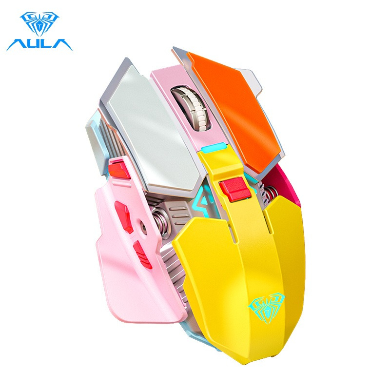 Laptop Electronics Accessories - AULA SC300 2.4Ghz Wireless Rechargeable souris