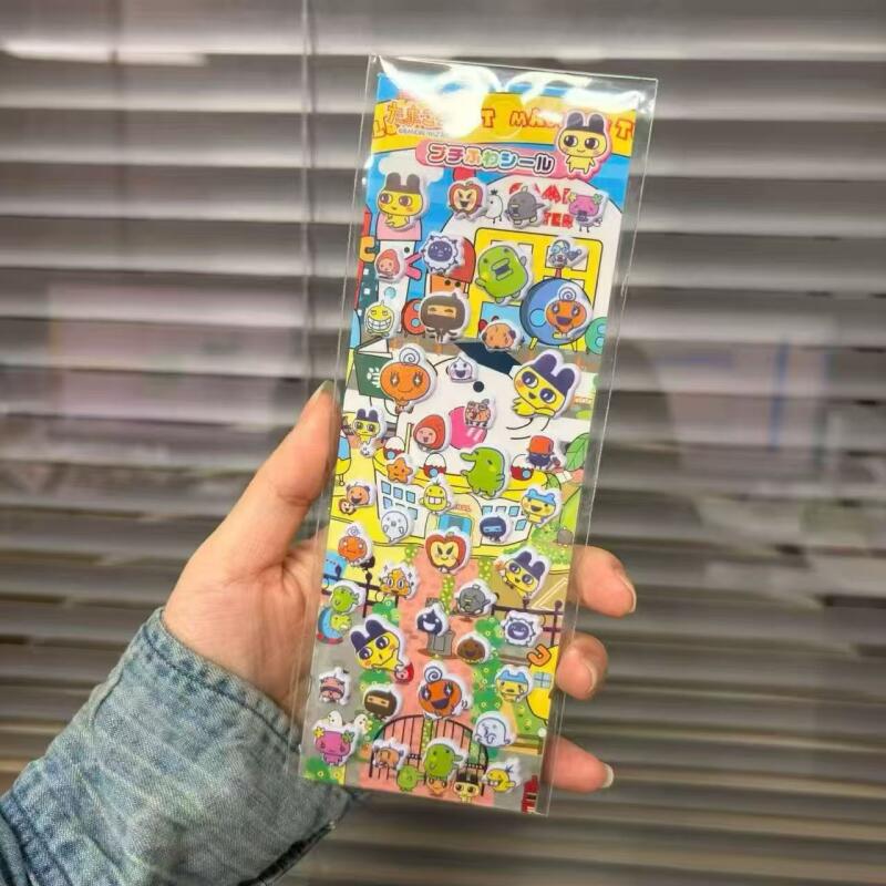 Laptop Accessories Toy - 6Pcs Tamagotchi Cartoon Bubble Stickers Creativity
