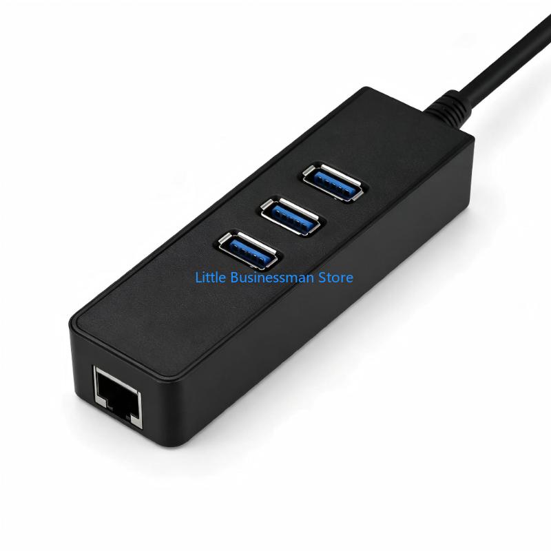 Laptop Accessories That You Need - Three USB-A Outlet Ethernet Adapter with