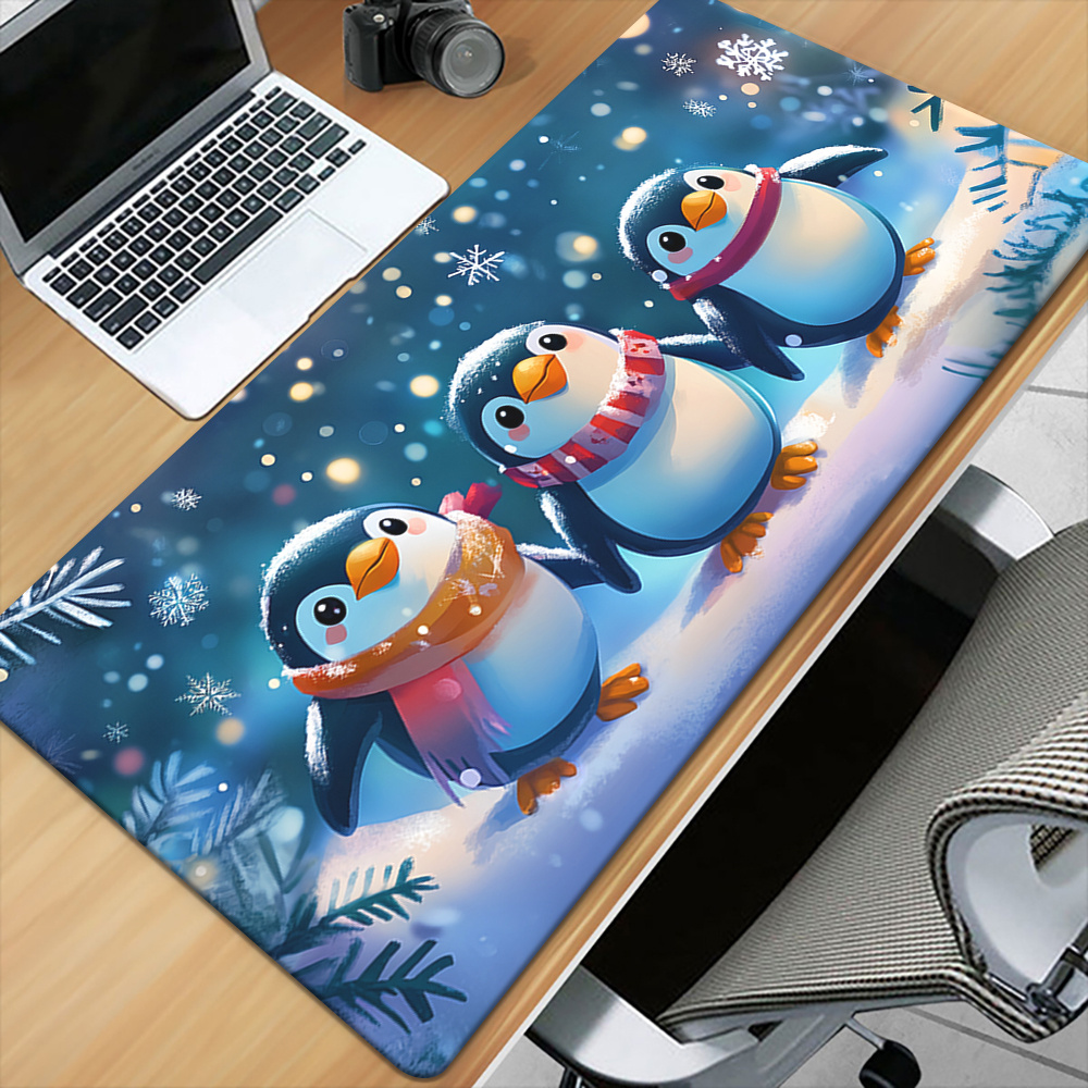 Laptop Accessories Brand - Brand Penguin Mouse Pad Iron Art