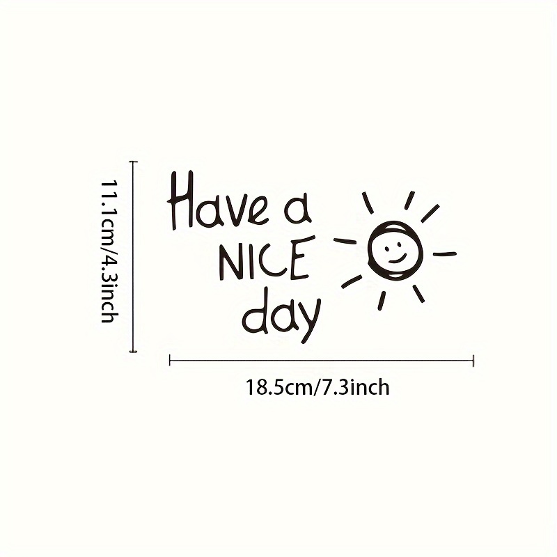Have A Nice Day Waterproof Vin - Laptop Accessories To Have 评论和价格