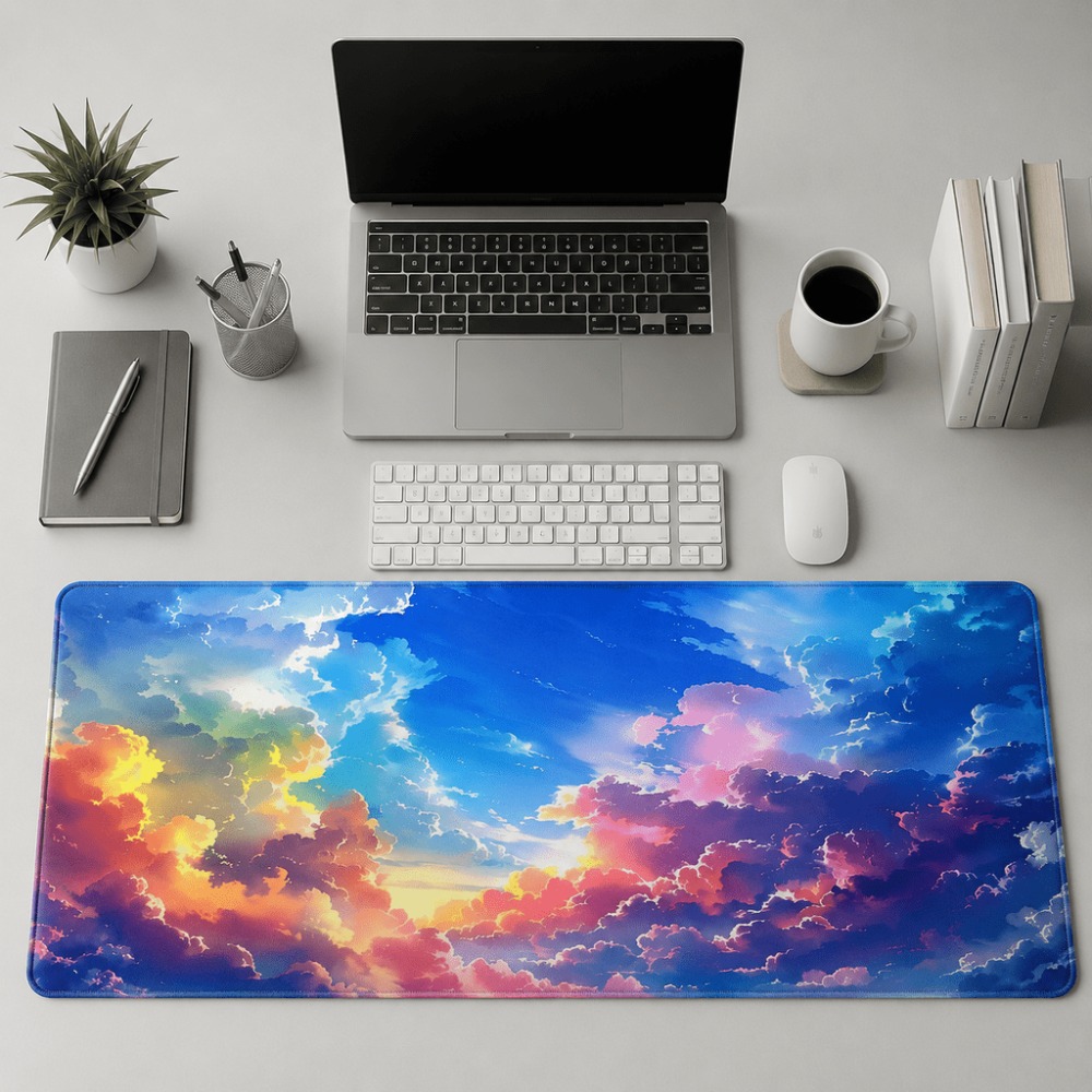 Colorful sunset cloud sky prin - Laptop Accessories Officeworks 评论和价格
