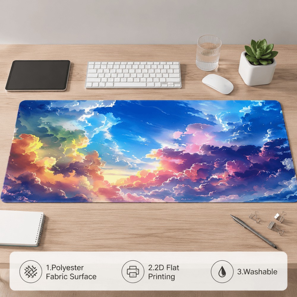 Colorful sunset cloud sky prin - Laptop Accessories Officeworks 评论和价格