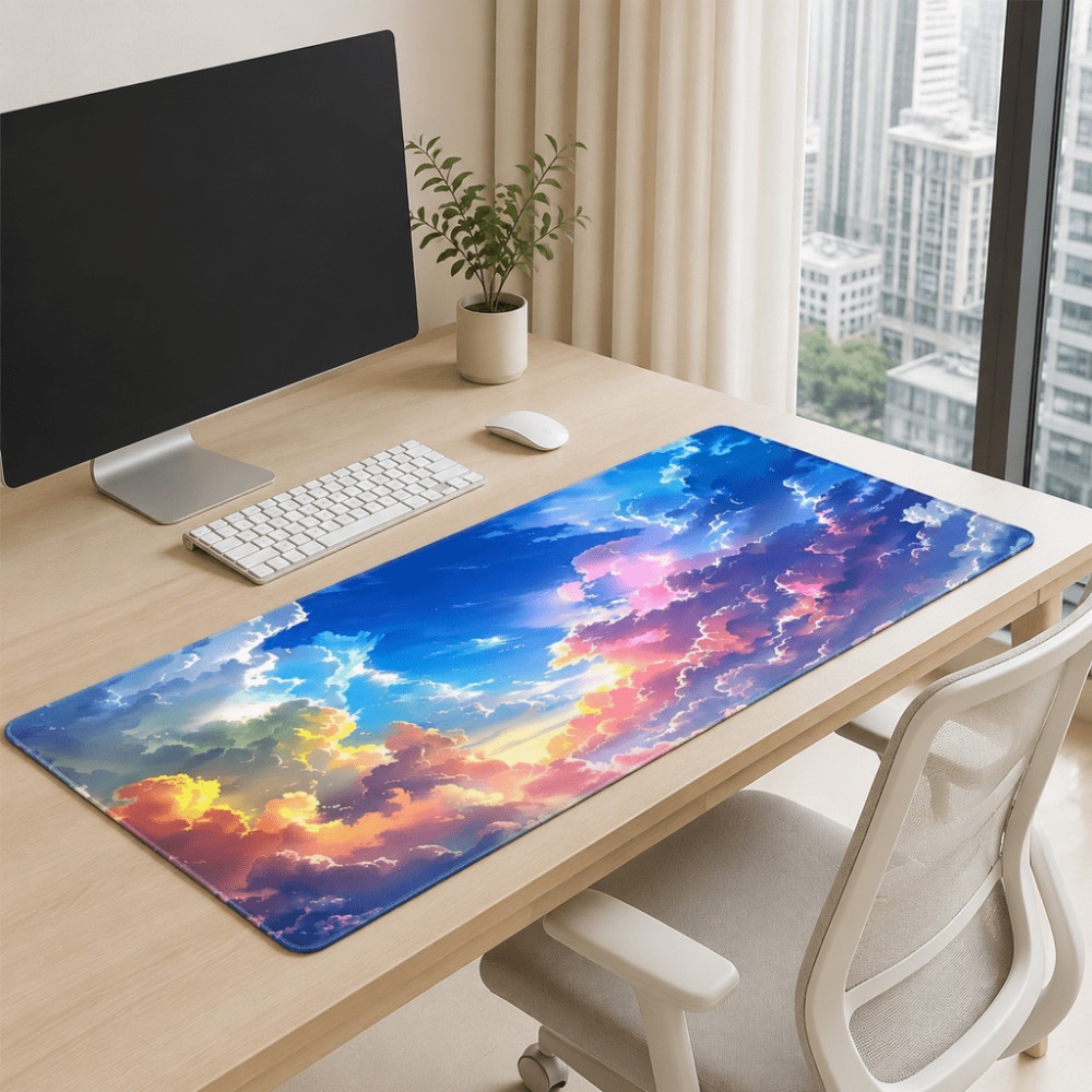 Colorful sunset cloud sky prin - Laptop Accessories Officeworks 评论和价格