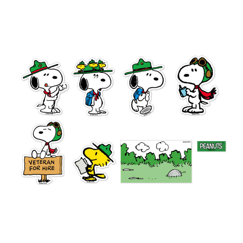 Cartoon Snoopy Waterproof Stic - Laptop Accessories To Gift 评论和价格