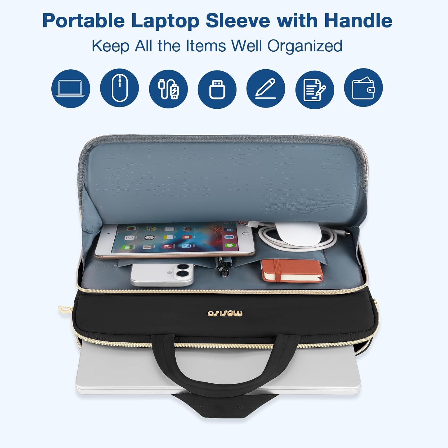 MOSISO Laptop Case 16 inch 13. - Laptop Accessories Travel Case 评论和价格