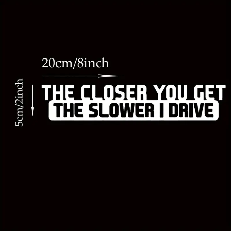 1pc The Closer You Get The Slo - Laptop Accessories Wallpaper 评论和价格