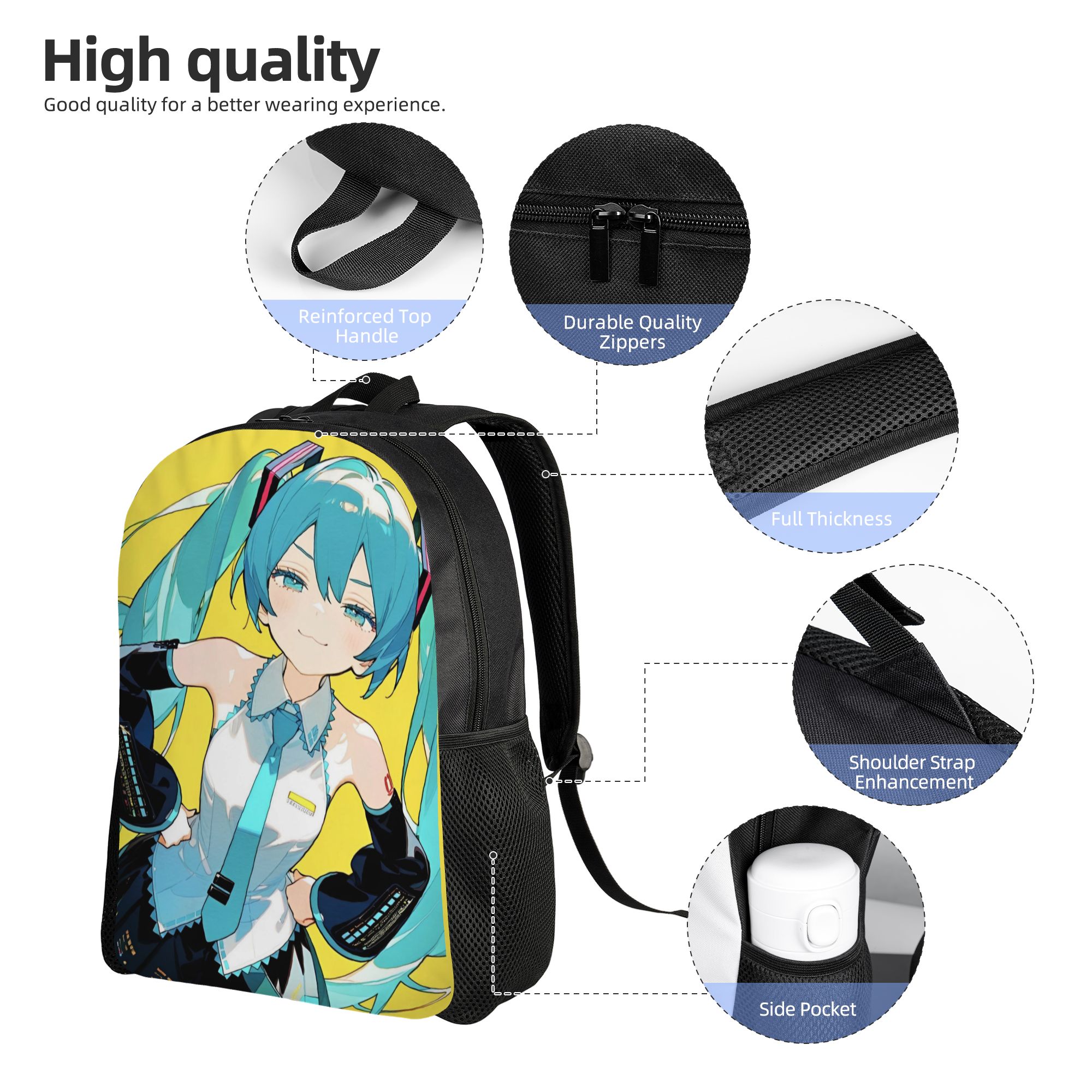 Hatsune Miku  Classical Backpa - Laptop Accessories To Gift 评论和价格