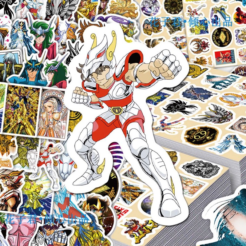 101Pcs Saint Seiya Anime Stick - Laptop Accessories Toy 评论和价格