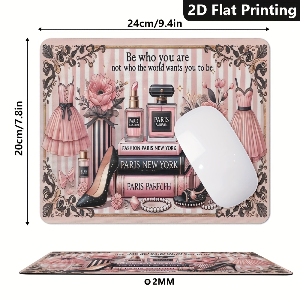 Brand Paris NY Mouse Pad Iron  - Laptop Accessories Brand 评论和价格