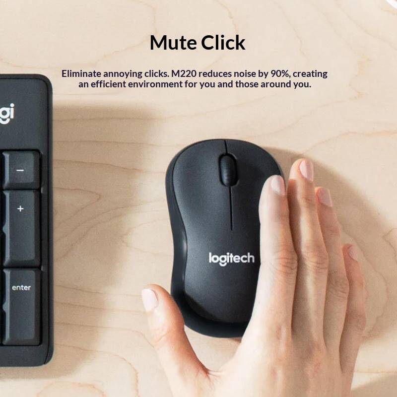 Logitech M220 2.4G Quiet Mouse - Laptop Accessories Officeworks 评论和价格