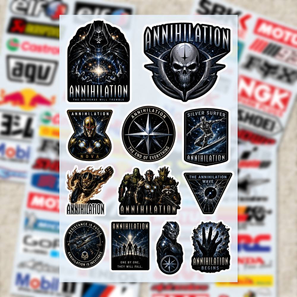 A-nnihilation Stickers Moto St - Laptop Accessories Wallpaper 评论和价格