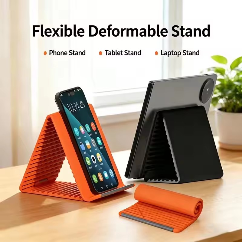 Lazy Portable Phone Stand Sili - Laptop Office Accessories 评论和价格