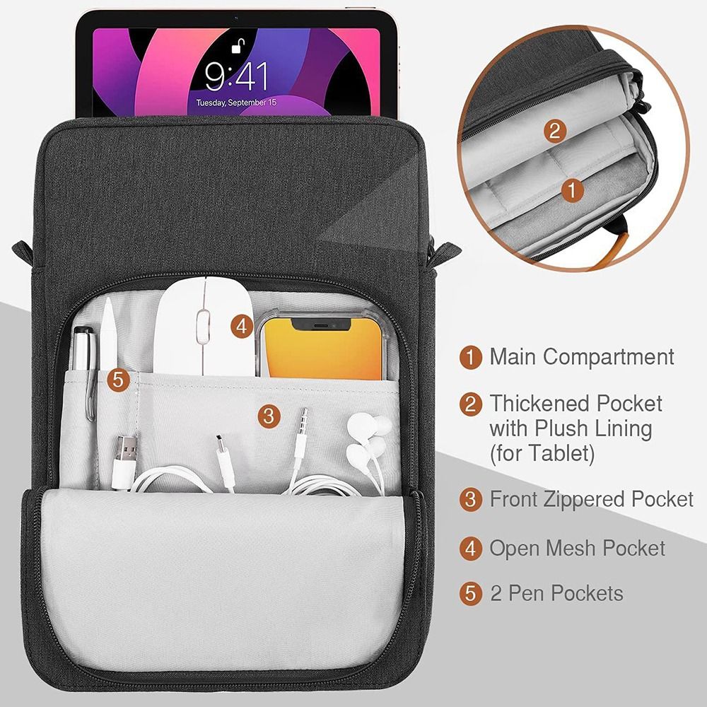 9/11/13.3 inch Tablet Sleeve C - Laptop Accessories Travel Case 评论和价格