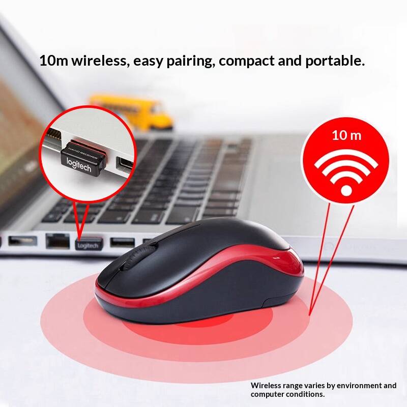 Logitech M185 Wireless Mouse P - Laptop Accessories Officeworks 评论和价格