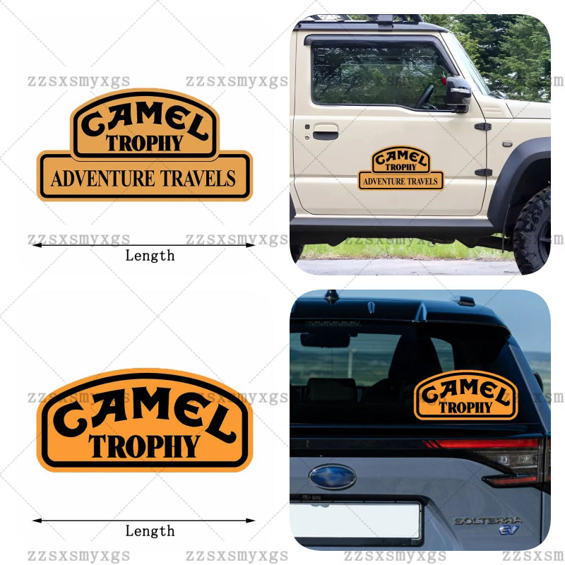 Car Stickers Camel Trophy Badg - Laptop Accessories Brand 评论和价格