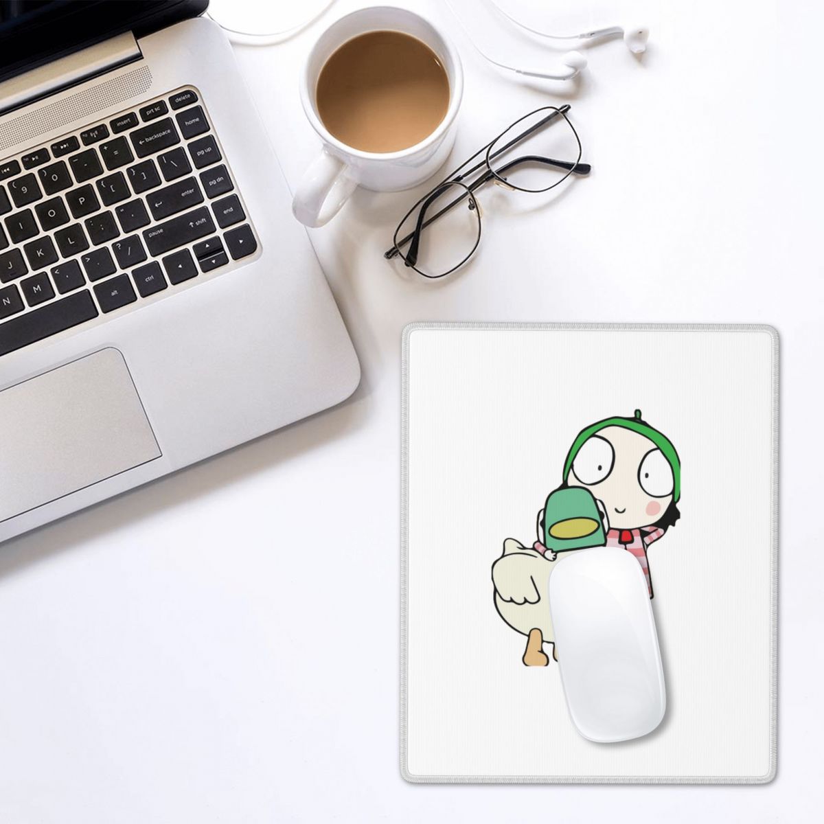 Sarah And Duck Having Fun Mous - Laptop Accessories To Have 评论和价格