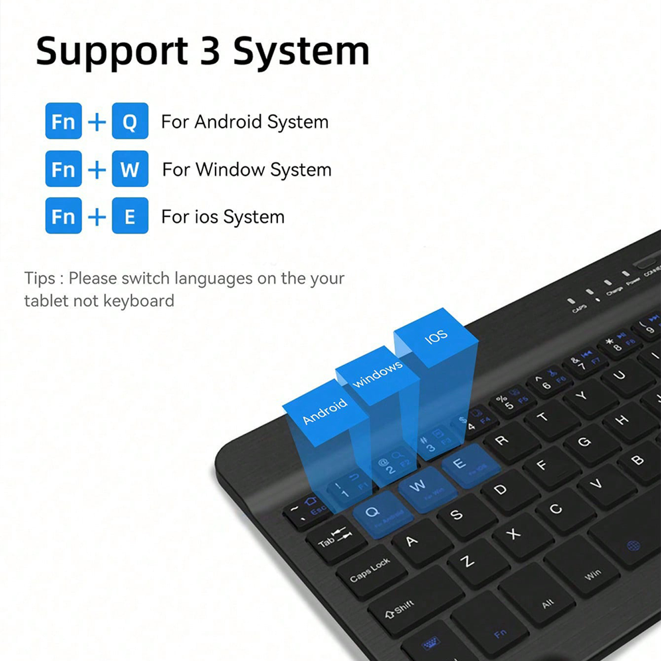 Multilingual Keyboard For Tabl - Laptop Accessories Combo 评论和价格