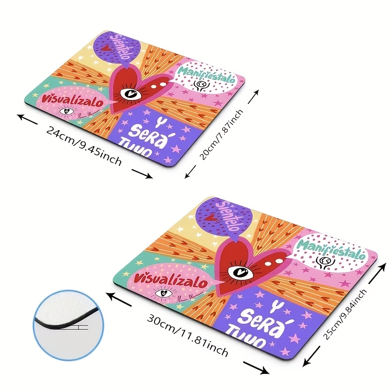 Brand Evil Eye Mouse Pad Iron  - Laptop Accessories Brand 评论和价格