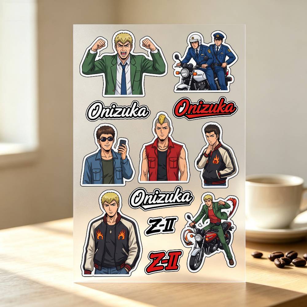 1pc G-T-O Stickers Auto Body B - Laptop Accessories Wallpaper 评论和价格