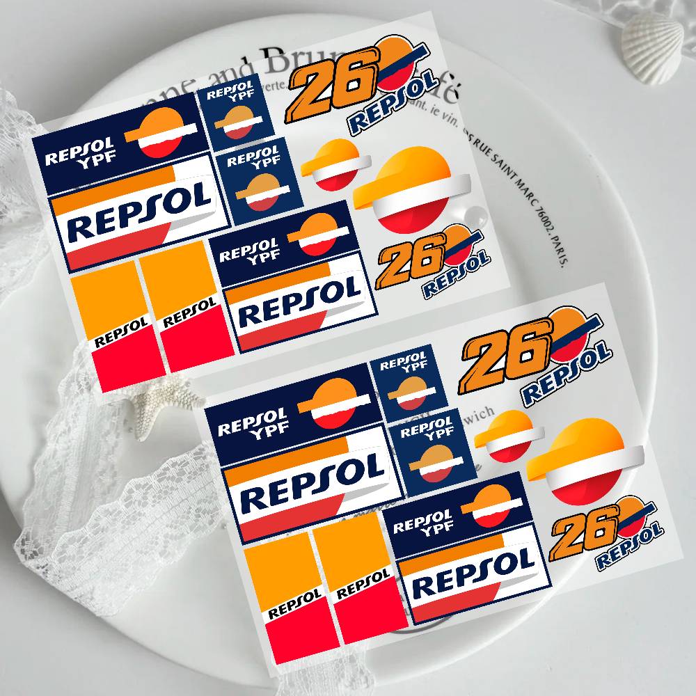 R-Repsol Stickers Moto Sticker - Laptop Accessories Wallpaper 评论和价格