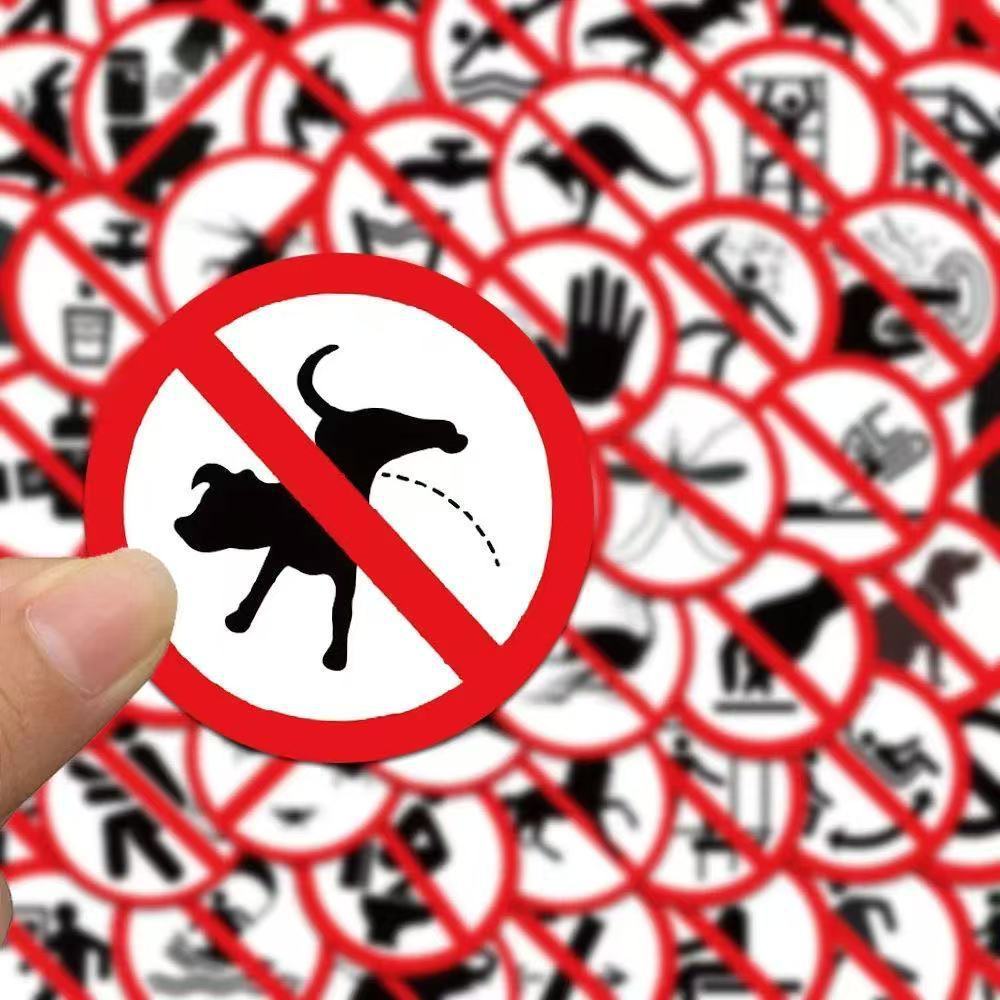 Funny Prohibition Symbols Stic - Laptop Electronics Accessories 评论和价格