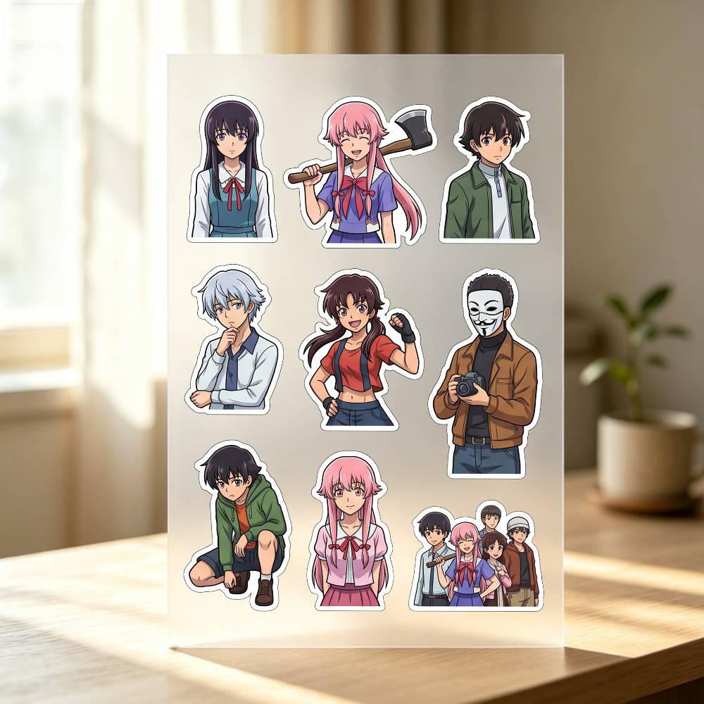 1pc F-uture D-iary Stickers Au - Laptop Accessories Wallpaper 评论和价格