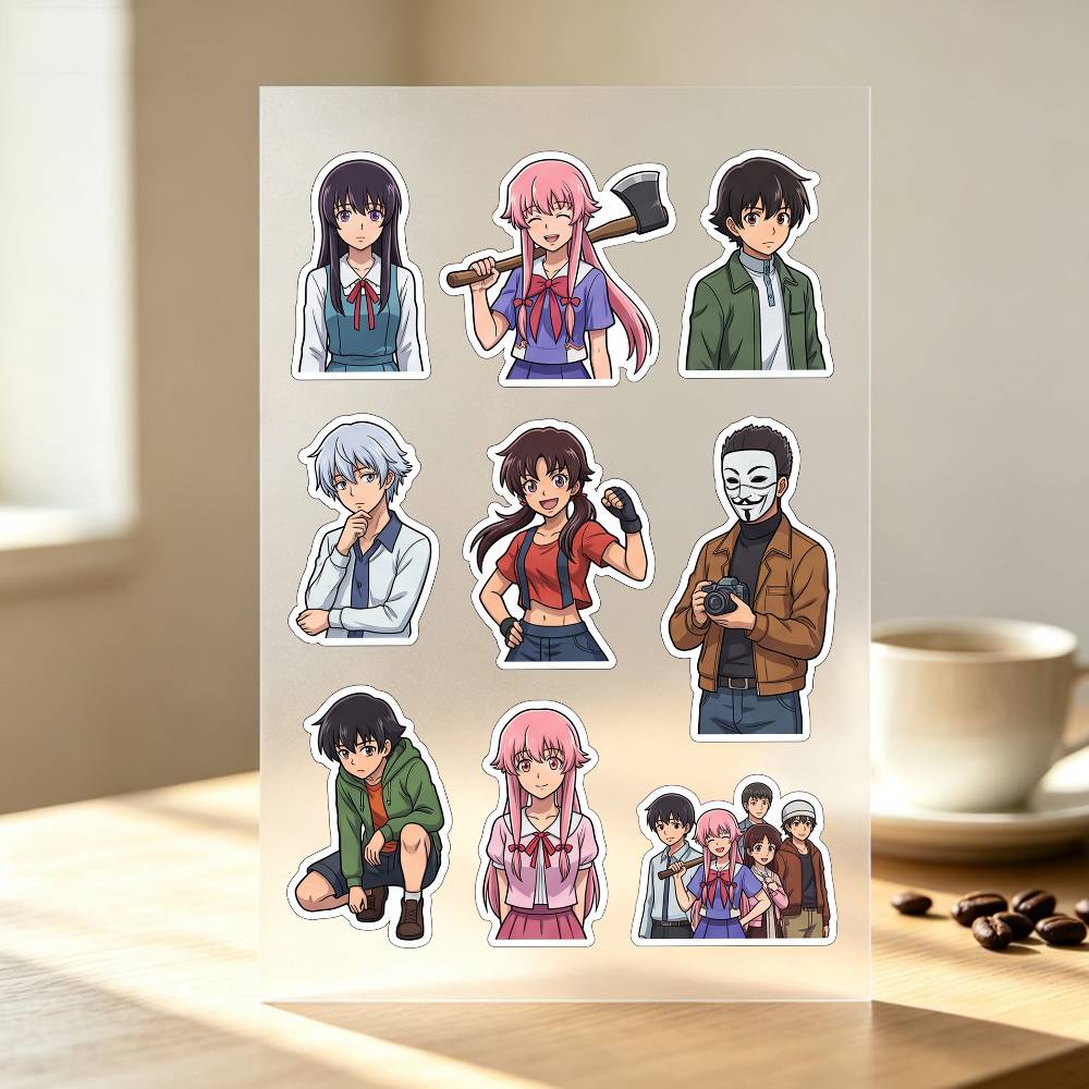 1pc F-uture D-iary Stickers Au - Laptop Accessories Wallpaper 评论和价格