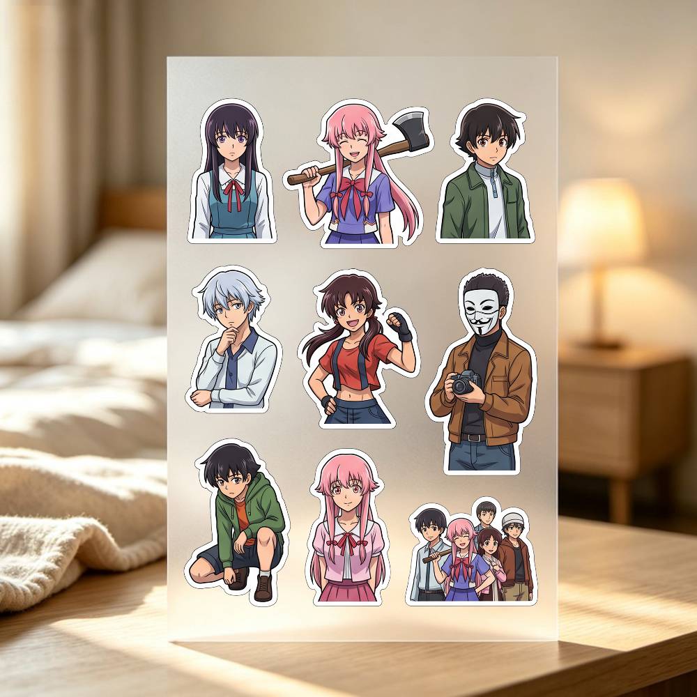 1pc F-uture D-iary Stickers Au - Laptop Accessories Wallpaper 评论和价格