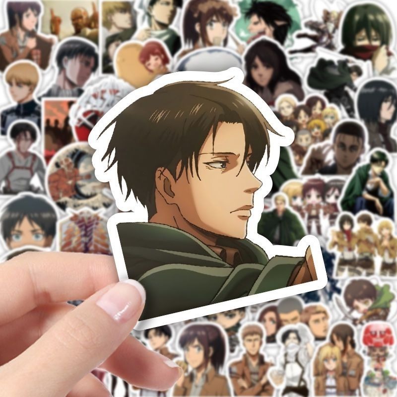 60Pcs Attack on Titan Anime St - Laptop Accessories Case 评论和价格