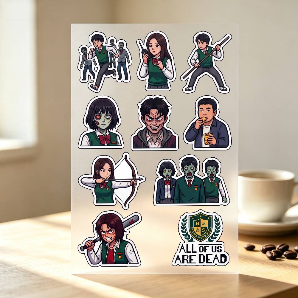 1pc All Of Us Are D-Dead Stick - Laptop Accessories Wallpaper 评论和价格
