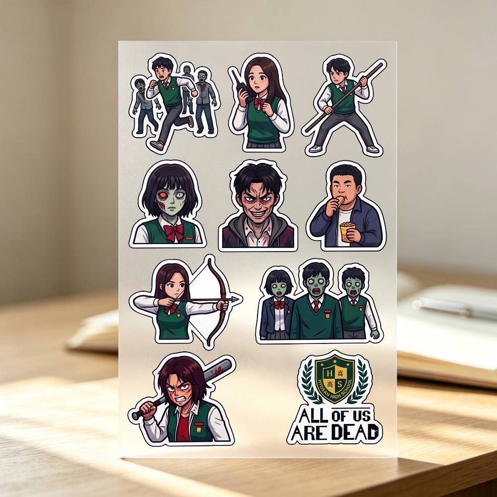 1pc All Of Us Are D-Dead Stick - Laptop Accessories Wallpaper 评论和价格