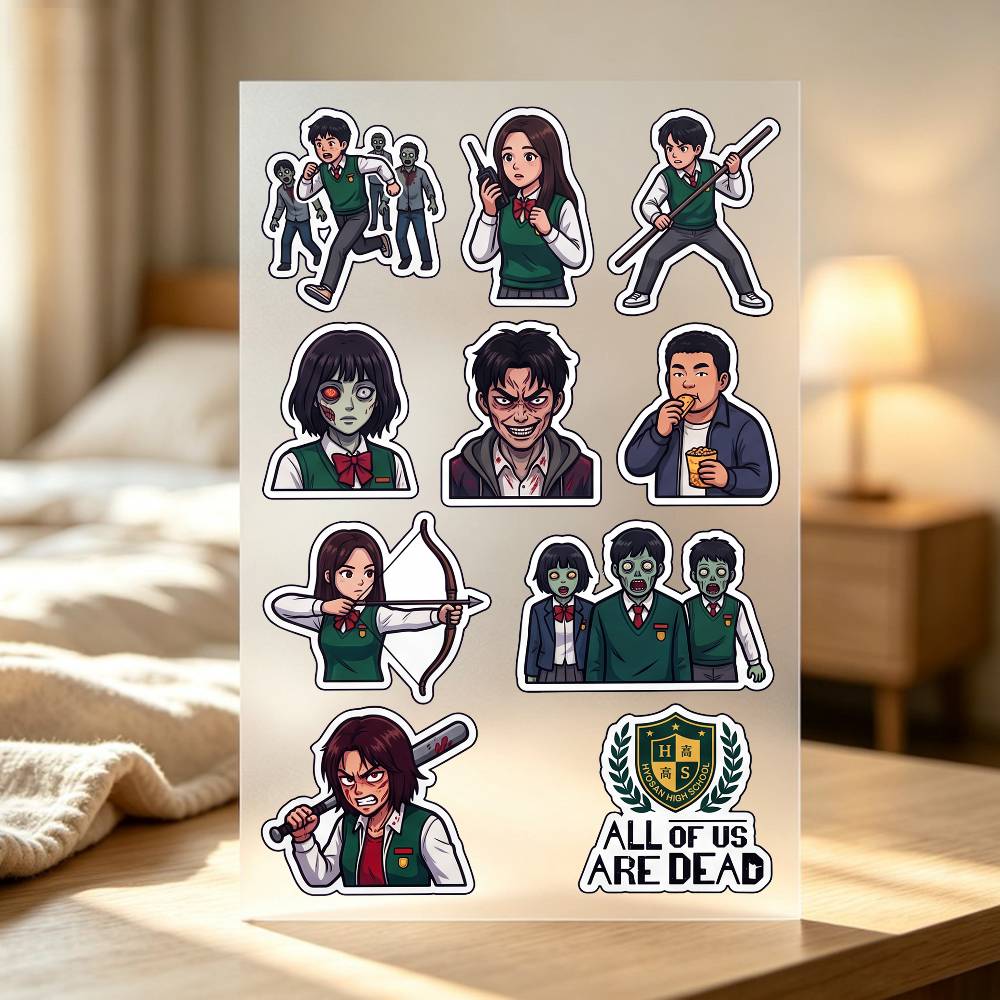 1pc All Of Us Are D-Dead Stick - Laptop Accessories Wallpaper 评论和价格