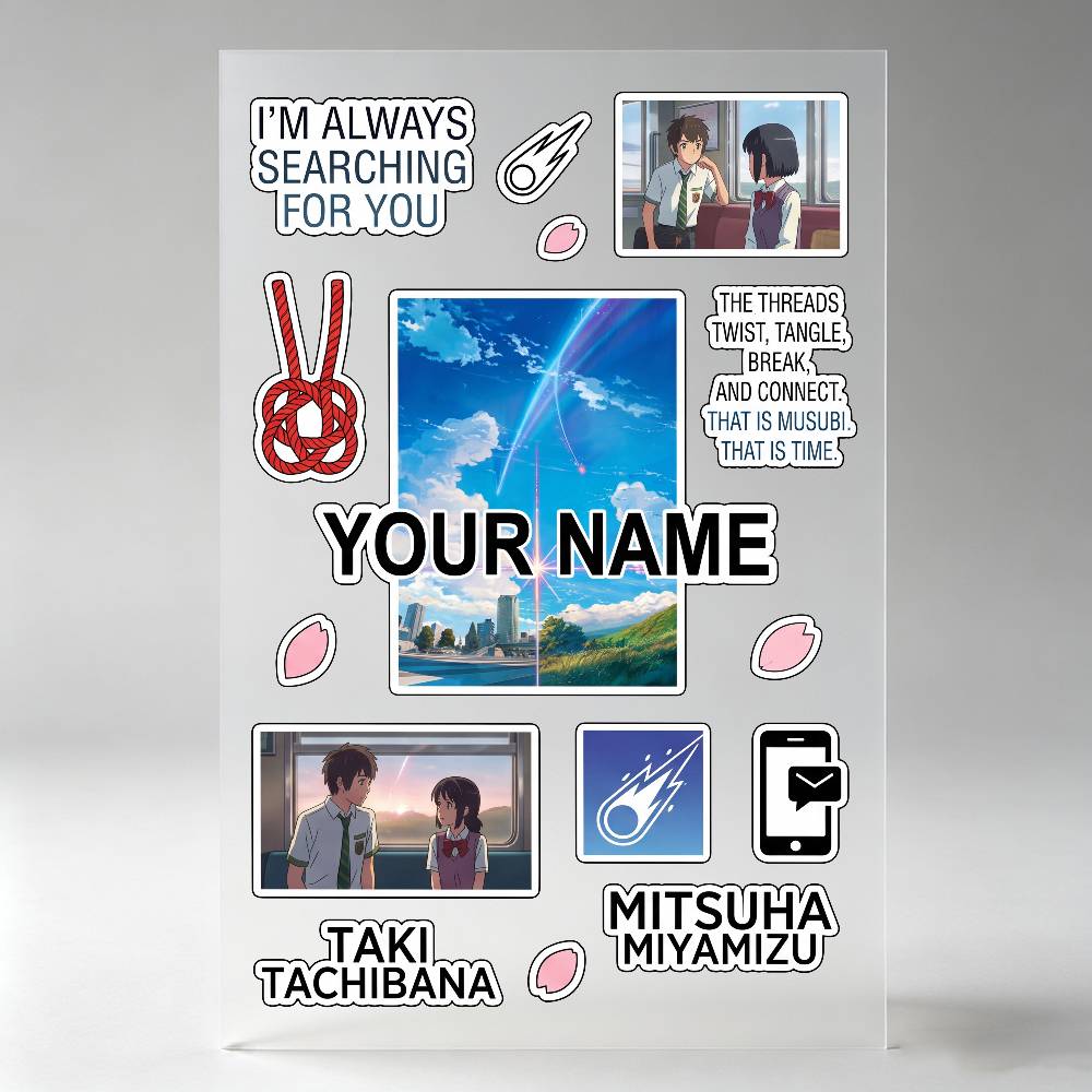 Anime Your Name Mitsuha Movie  - Laptop Accessories Name 评论和价格