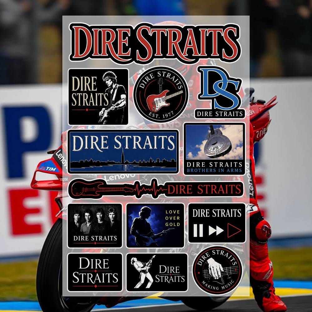 D-Dire Straits Stickers Moto S - Laptop Accessories Wallpaper 评论和价格