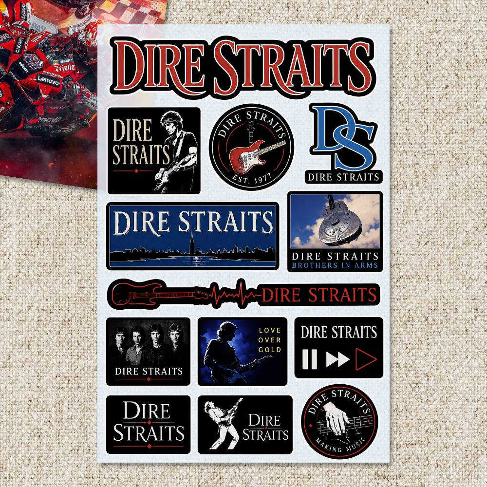 D-Dire Straits Stickers Moto S - Laptop Accessories Wallpaper 评论和价格