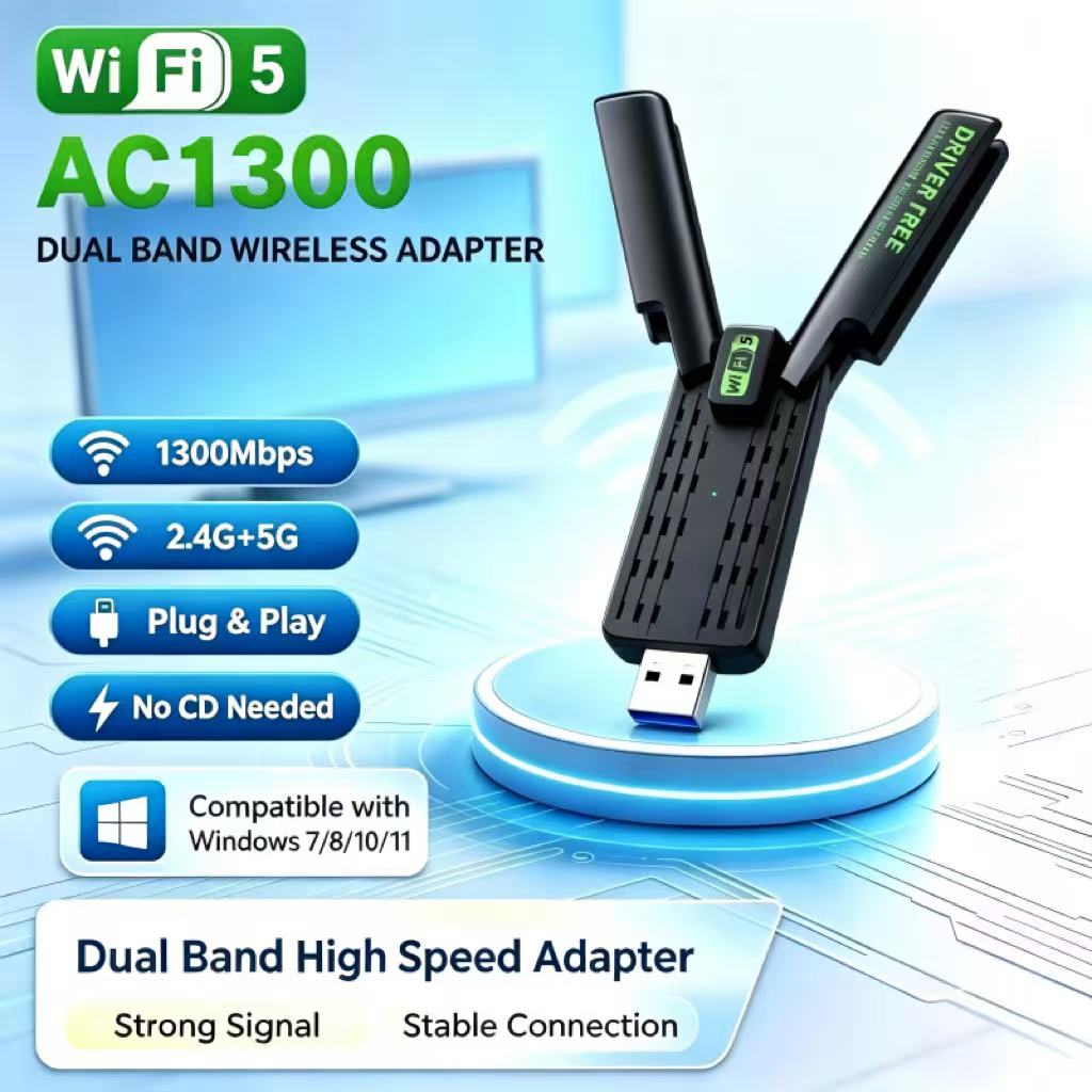 Dual Band Gigabit USB Wireless - Laptop Electronics Accessories 评论和价格