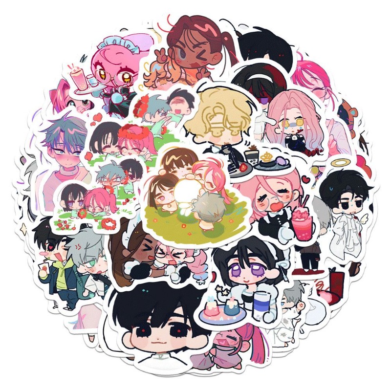 80Pcs/set Cartoon Anime Alien  - Laptop Accessories To Gift 评论和价格
