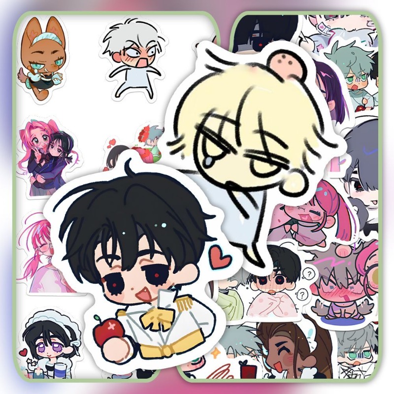 80Pcs/set Cartoon Anime Alien  - Laptop Accessories To Gift 评论和价格