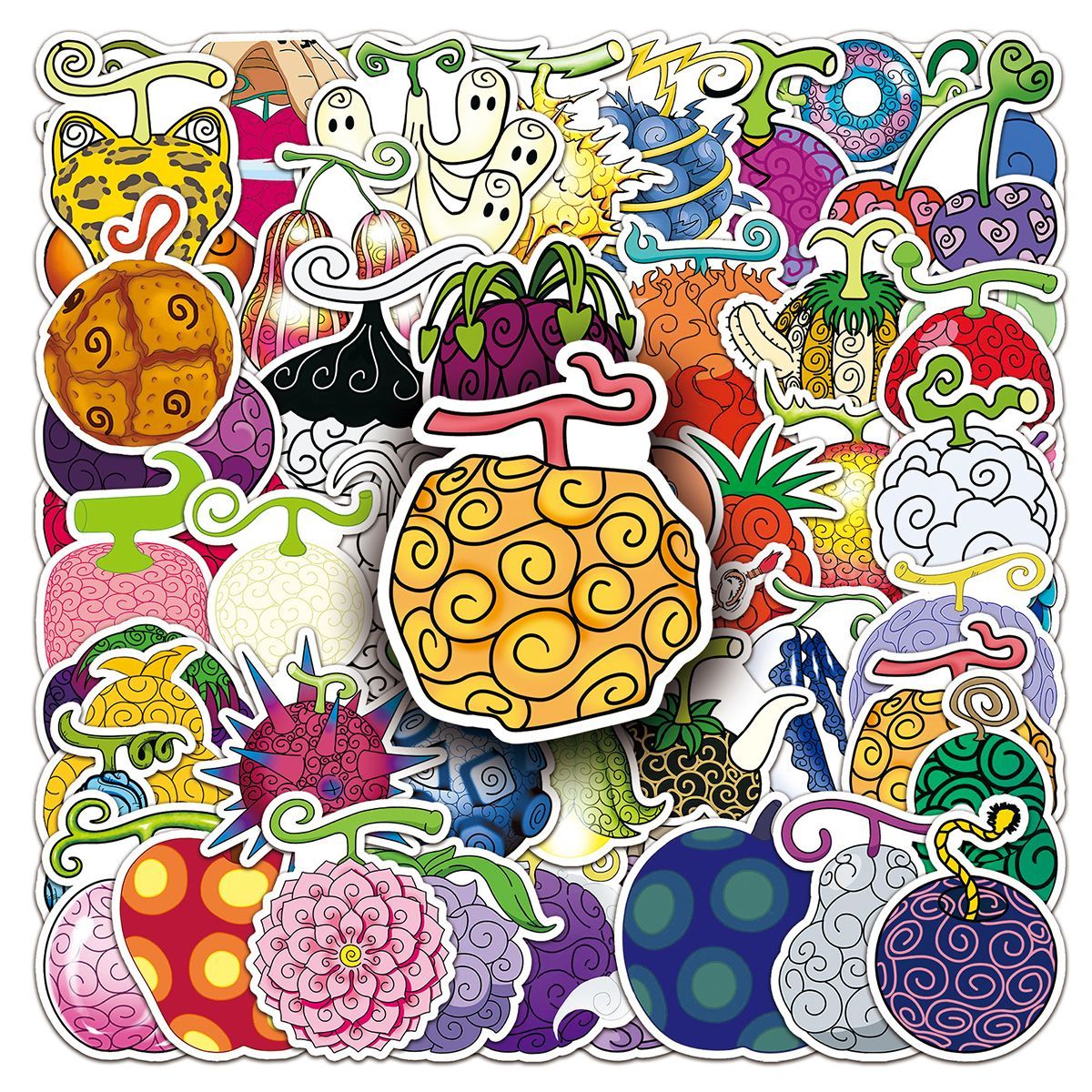 52Pcs One Piece Anime Devil Fr - Laptop Accessories To Gift 评论和价格