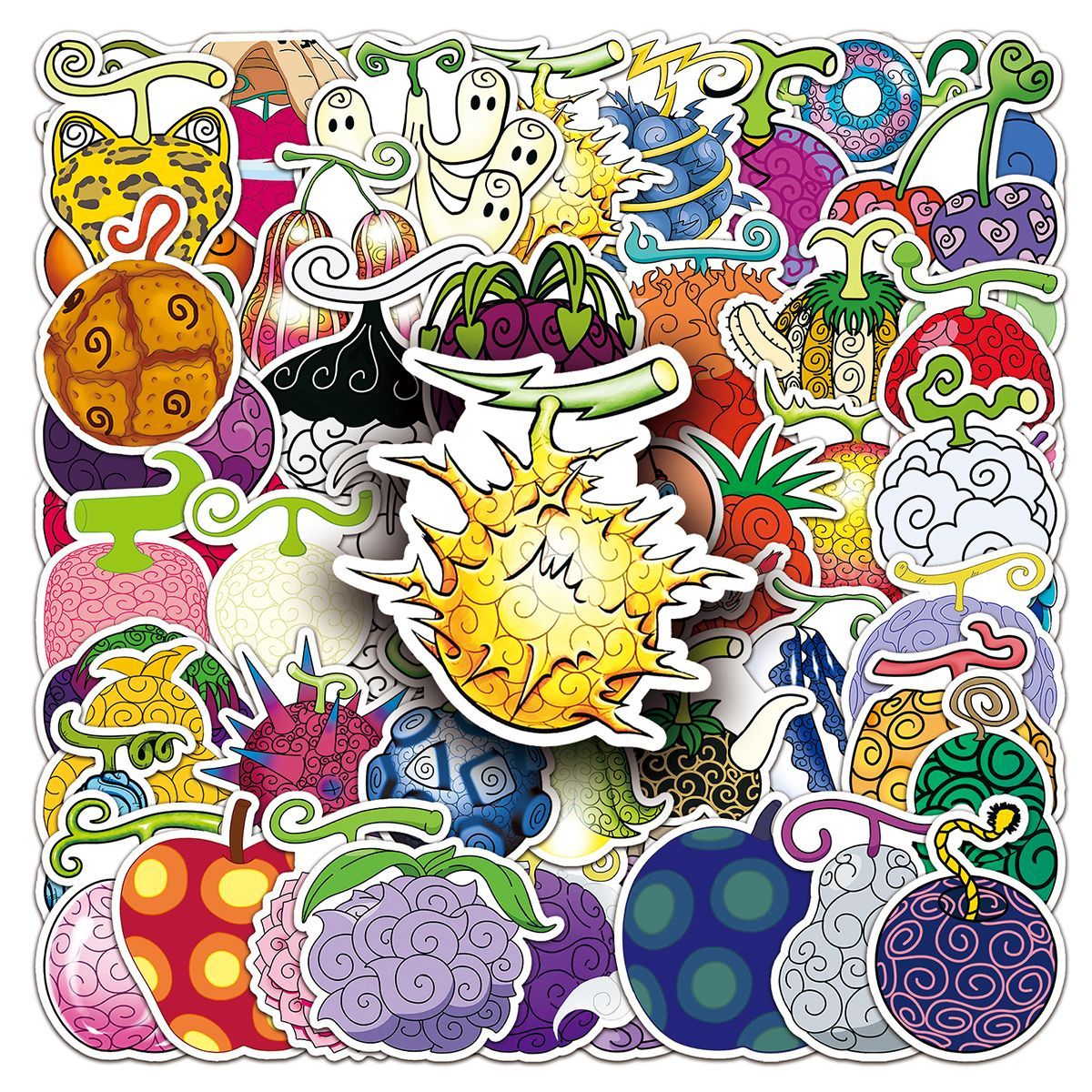 52Pcs One Piece Anime Devil Fr - Laptop Accessories To Gift 评论和价格