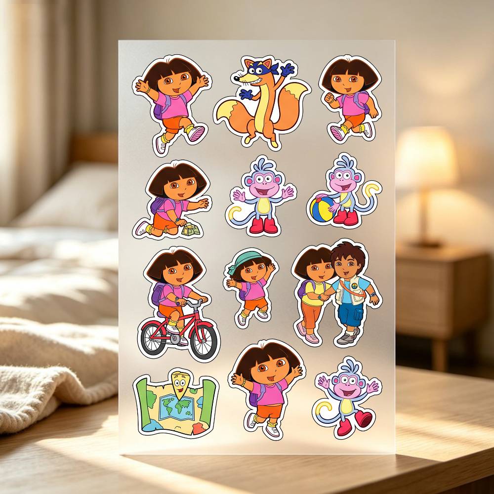 1pc D-ora The E-xplorer Sticke - Laptop Accessories Wallpaper 评论和价格
