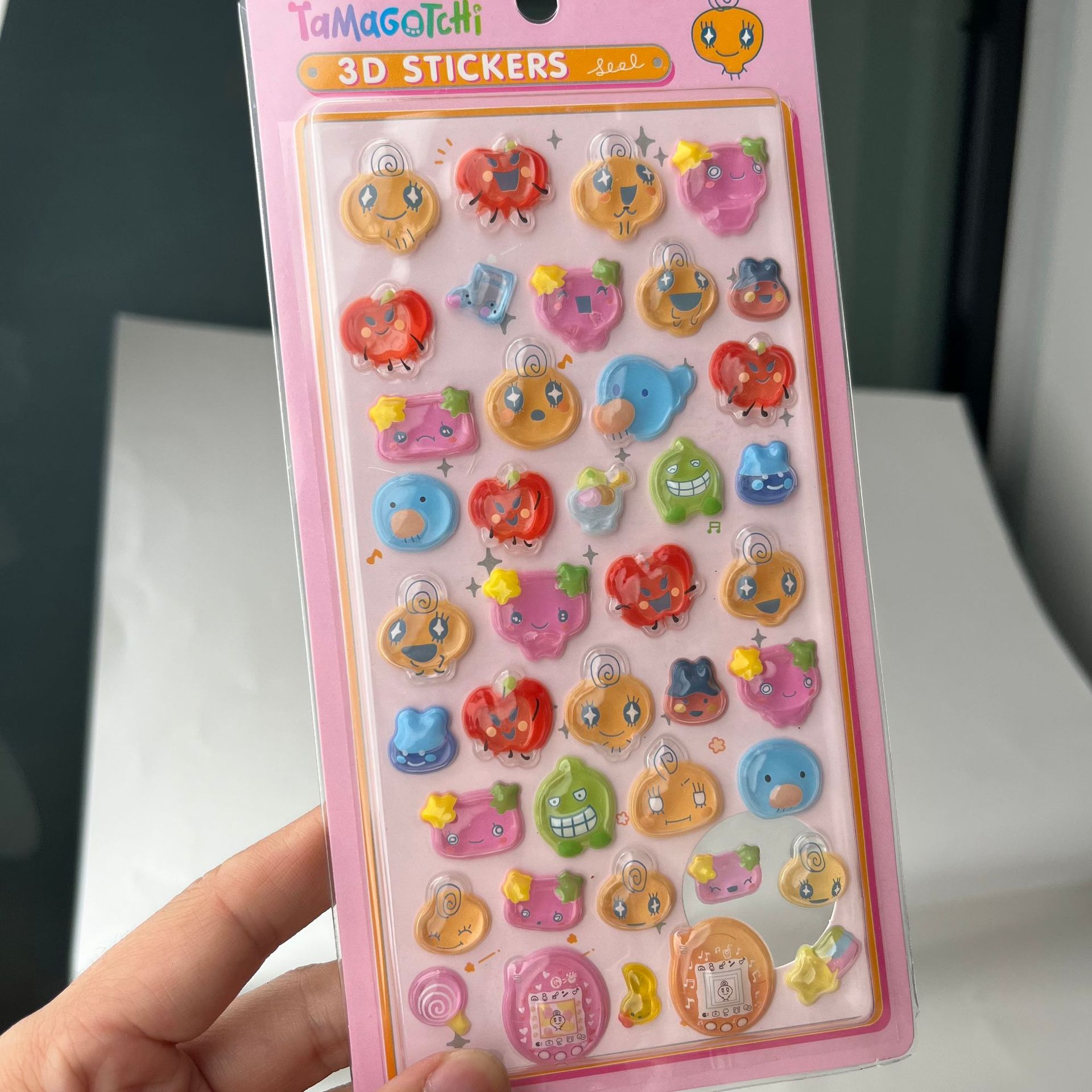 Cute Tamagotchi 3D Puffy Stick - Laptop Accessories Toy 评论和价格