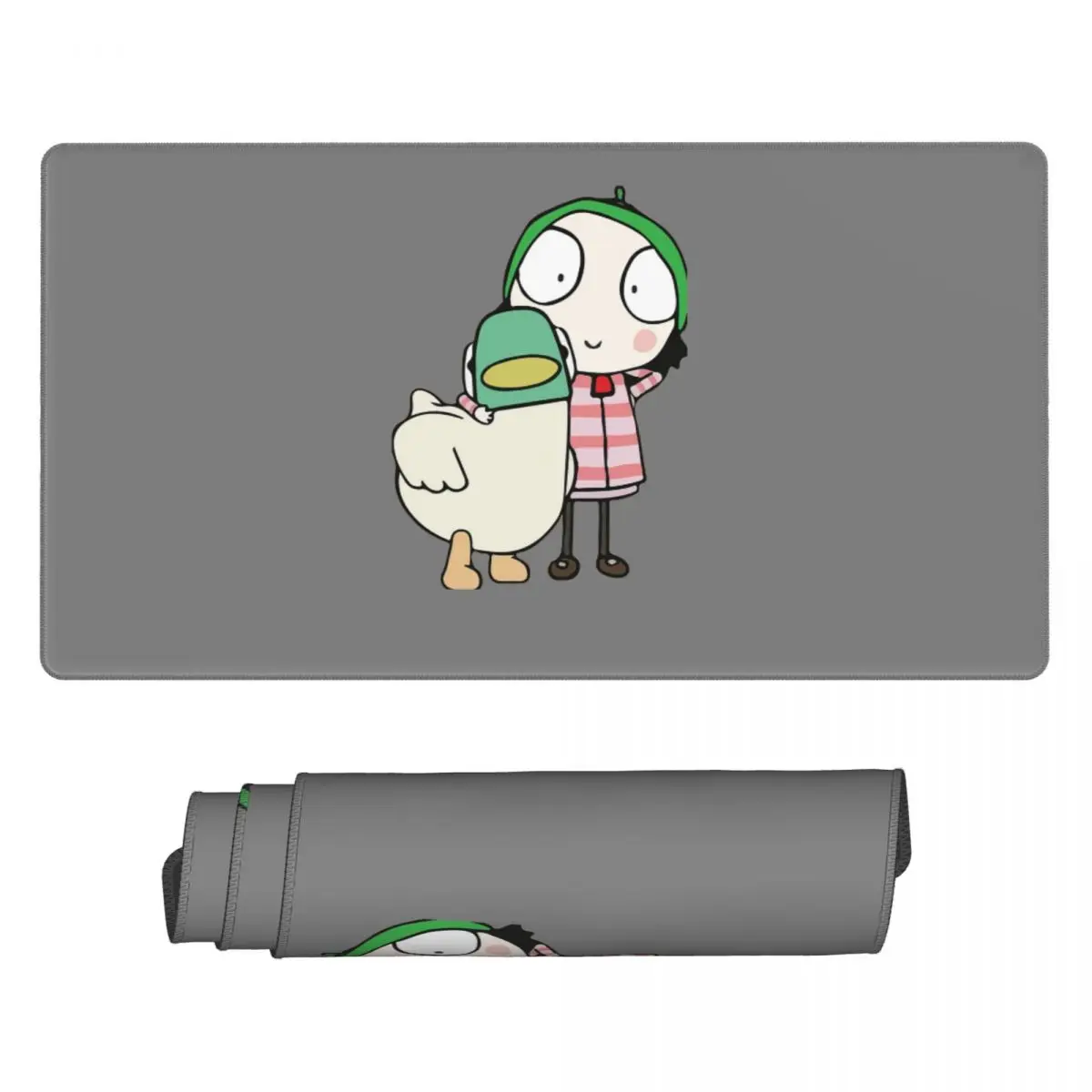 Large Mouse Pad Sarah And Duck - Laptop Accessories To Have 评论和价格