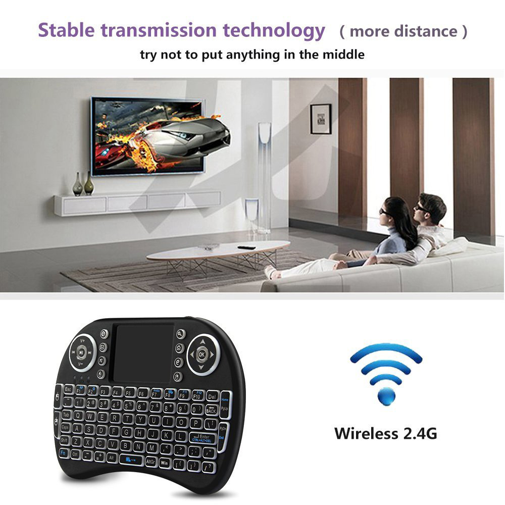 Backlit Mini Wireless Keyboard - Laptop Accessories Combo 评论和价格