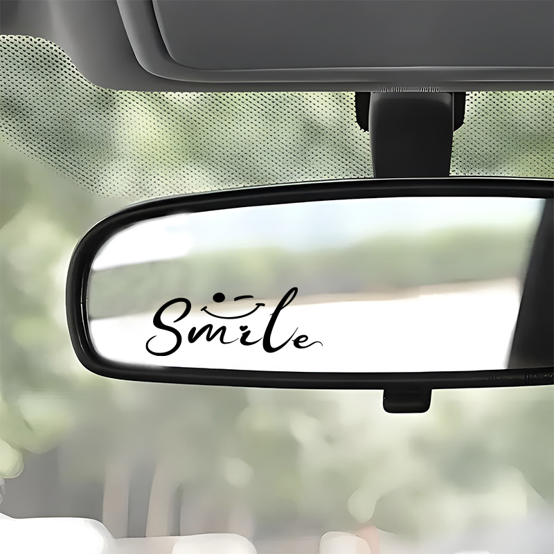 Smiley Face Mirror Sticker Glo - Laptop Accessories To Gift 评论和价格