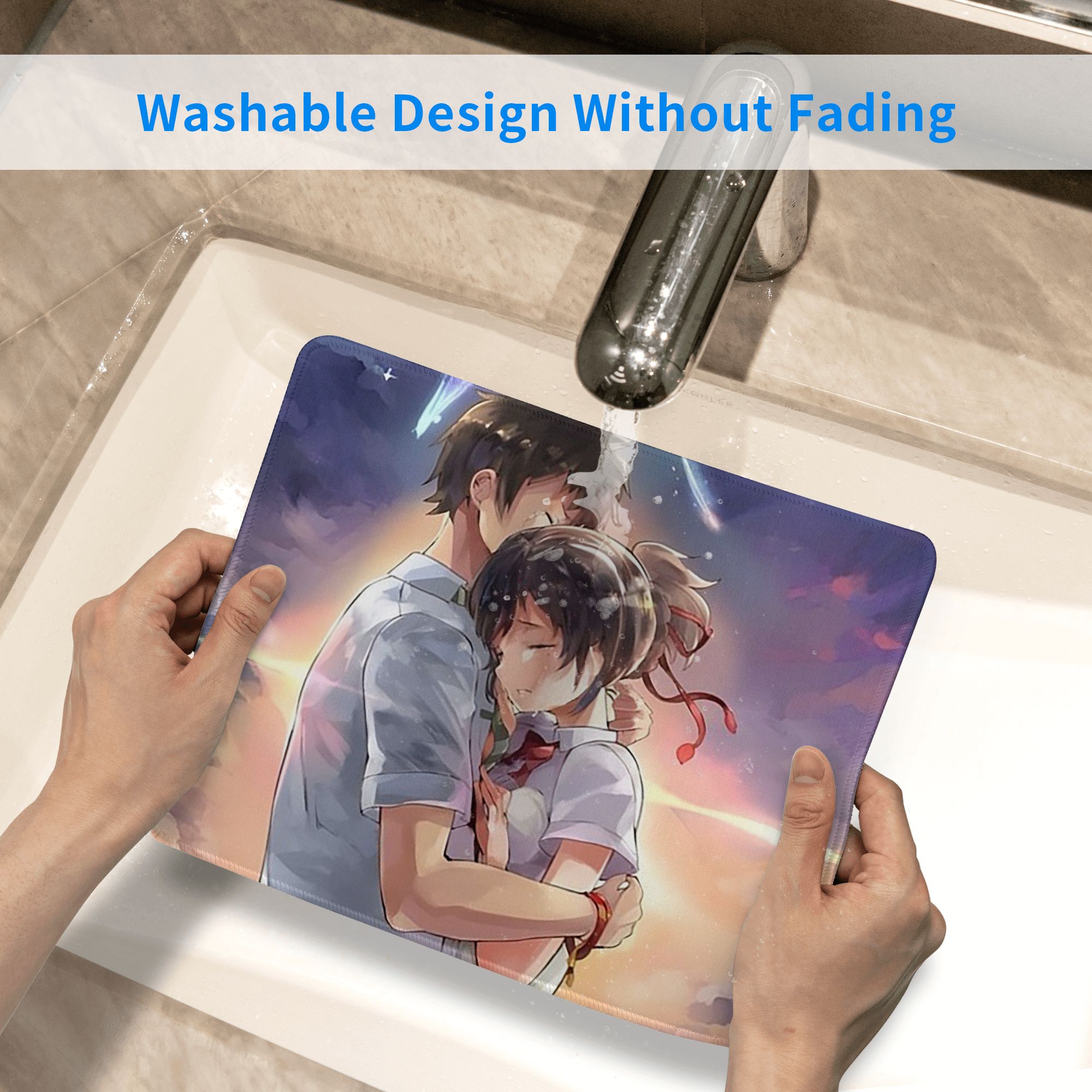 Japanese Anime Your Name Mouse - Laptop Accessories Name 评论和价格