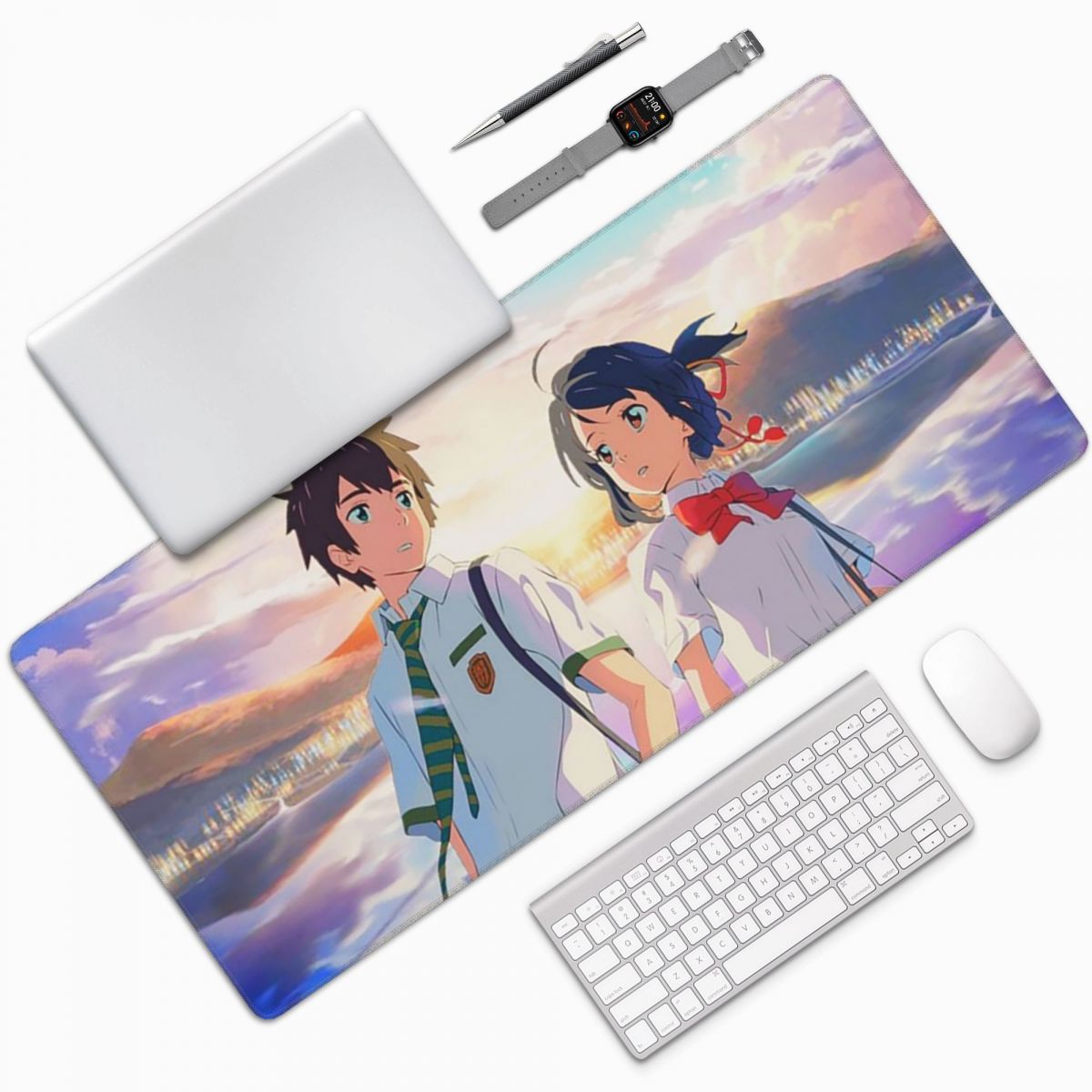 Japanese Anime Your Name Large - Laptop Accessories Name 评论和价格