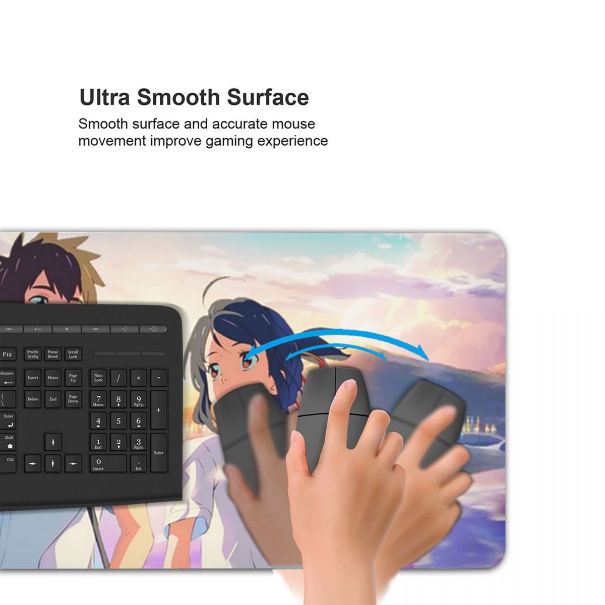 Japanese Anime Your Name Large - Laptop Accessories Name 评论和价格