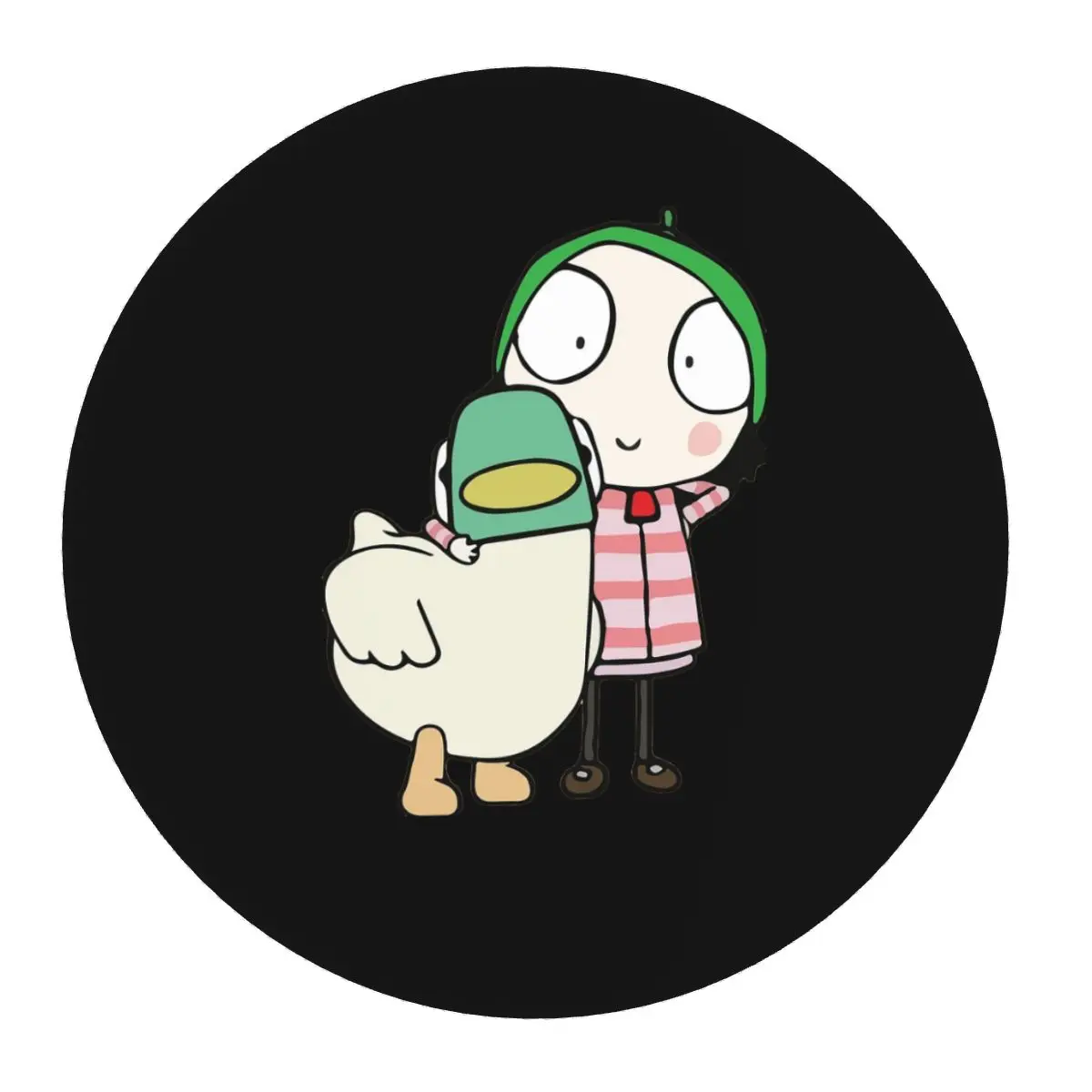 Sarah And Duck Having Fun Roun - Laptop Accessories To Have 评论和价格
